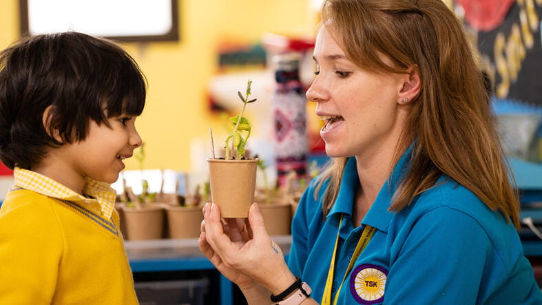 دار حضانة الشمس المشرقة | حضانة في الكويت | أعمار 1 - 4 - Feature Cards Pattern